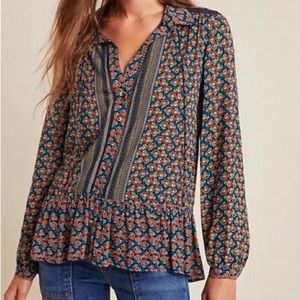 Maeve Multicolor Patterned Blouse